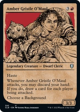 Image for Amber Gristle O'Maul (Showcase) (395) [Commander Legends: Battle for Baldur's Gate] - Magic: The Gathering