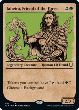 Image for Jaheira, Friend of the Forest (Showcase) (409) [Commander Legends: Battle for Baldur's Gate] - Magic: The Gathering