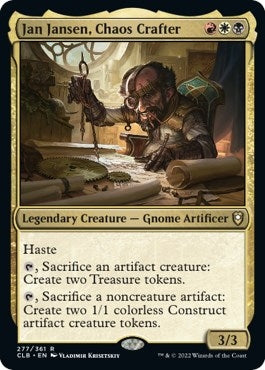 Image for Jan Jansen, Chaos Crafter (277) [Commander Legends: Battle for Baldur's Gate] - Magic: The Gathering