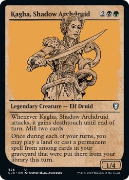 Image for Kagha, Shadow Archdruid (Showcase) (426) [Commander Legends: Battle for Baldur's Gate] - Magic: The Gathering