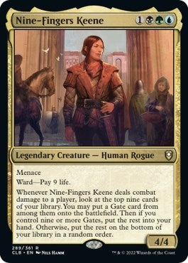 Image for Nine-Fingers Keene (289) [Commander Legends: Battle for Baldur's Gate] - Magic: The Gathering