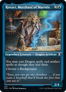 Image for Renari, Merchant of Marvels (Foil Etched) (487) [Commander Legends: Battle for Baldur's Gate] - Magic: The Gathering