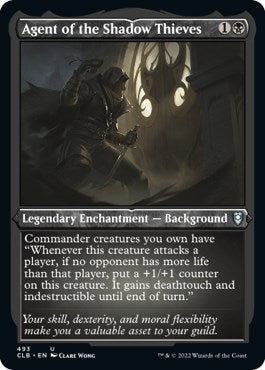 Image for Agent of the Shadow Thieves (Foil Etched) (493) [Commander Legends: Battle for Baldur's Gate] - Magic: The Gathering