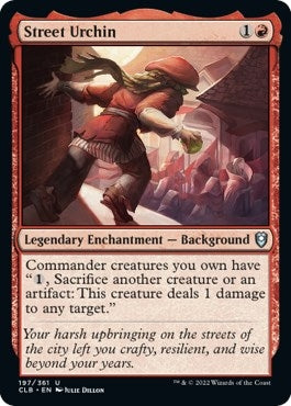 Image for Street Urchin (197) [Commander Legends: Battle for Baldur's Gate] - Magic: The Gathering