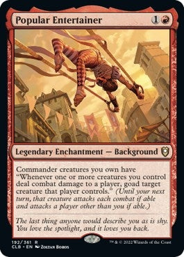 Image for Popular Entertainer (192) [Commander Legends: Battle for Baldur's Gate] - Magic: The Gathering