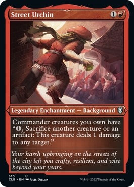 Image for Street Urchin (Foil Etched) (510) [Commander Legends: Battle for Baldur's Gate] - Magic: The Gathering