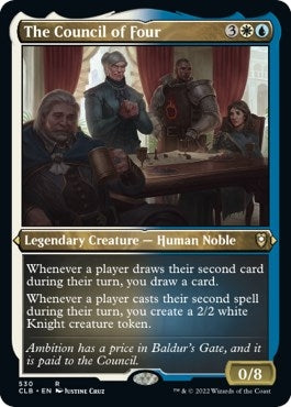 Image for The Council of Four (Foil Etched) (530) [Commander Legends: Battle for Baldur's Gate] - Magic: The Gathering
