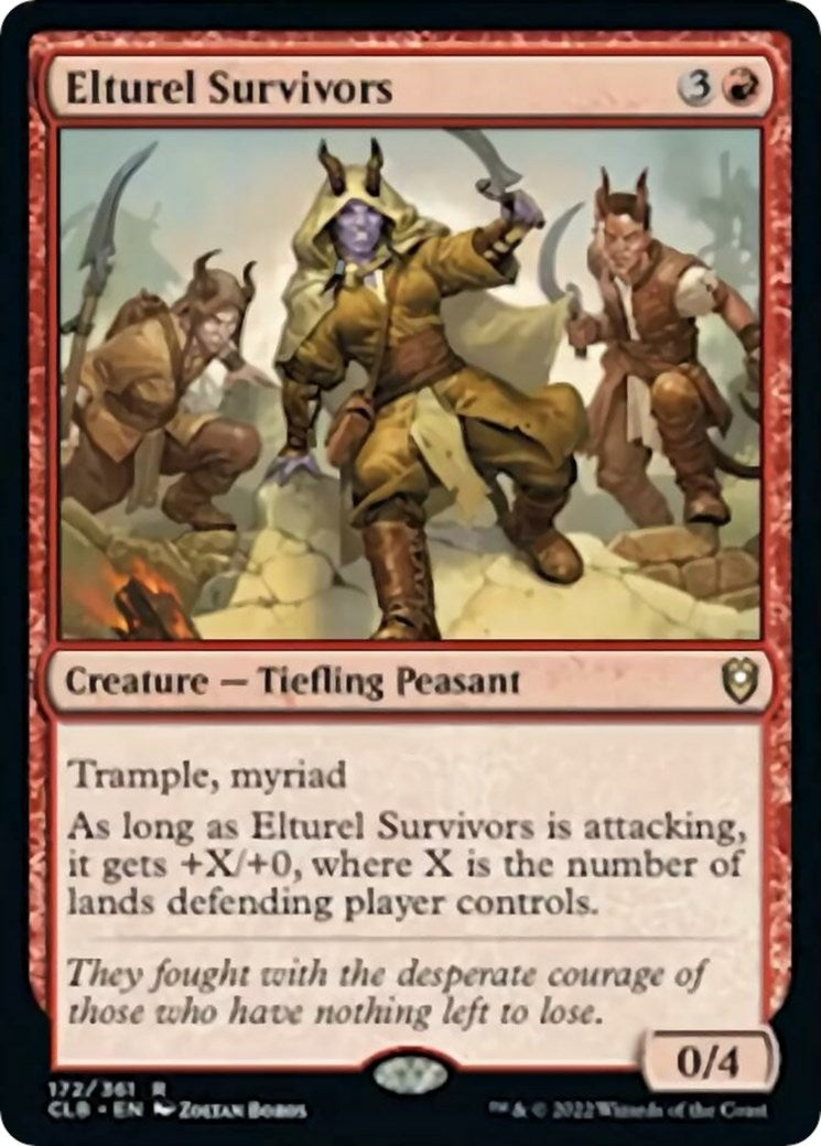 Image for Elturel Survivors (172) [Commander Legends: Battle for Baldur's Gate] - Magic: The Gathering