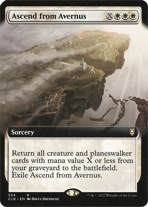 Image for Ascend from Avernus (Extended Art) (554) [Commander Legends: Battle for Baldur's Gate] - Magic: The Gathering