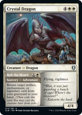 Image for Crystal Dragon (13) [Commander Legends: Battle for Baldur's Gate] - Magic: The Gathering