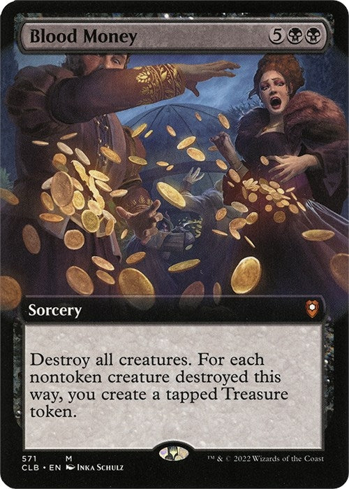 Image for Blood Money (Extended Art) (571) [Commander Legends: Battle for Baldur's Gate] - Magic: The Gathering