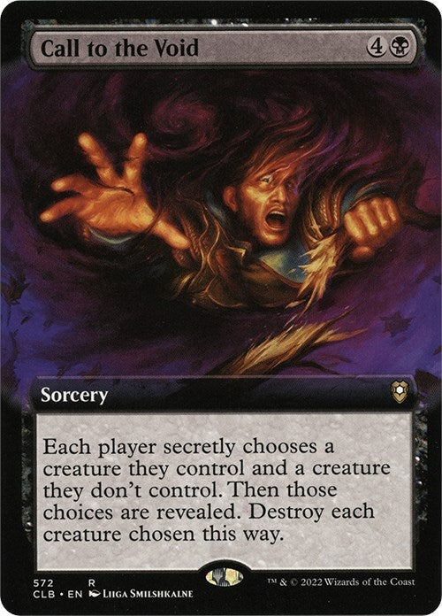 Image for Call to the Void (Extended Art) (572) [Commander Legends: Battle for Baldur's Gate] - Magic: The Gathering