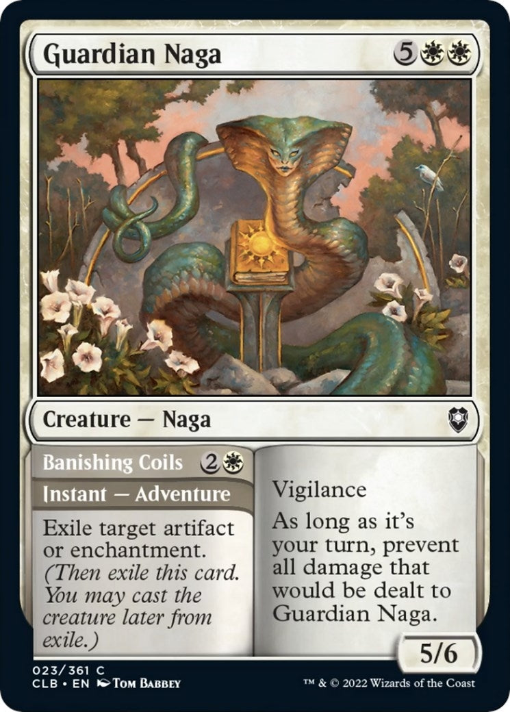 Image for Guardian Naga (23) [Commander Legends: Battle for Baldur's Gate] - Magic: The Gathering