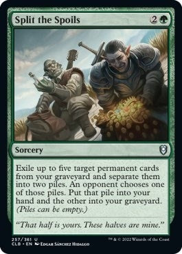 Image for Split the Spoils (257) [Commander Legends: Battle for Baldur's Gate] - Magic: The Gathering