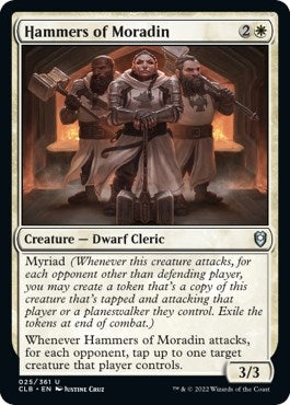 Image for Hammers of Moradin (25) [Commander Legends: Battle for Baldur's Gate] - Magic: The Gathering