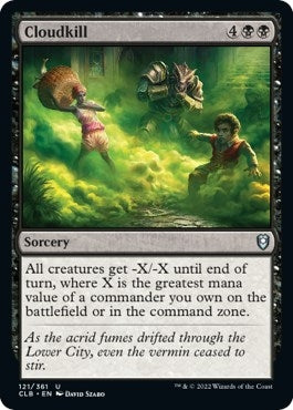 Image for Cloudkill (121) [Commander Legends: Battle for Baldur's Gate] - Magic: The Gathering