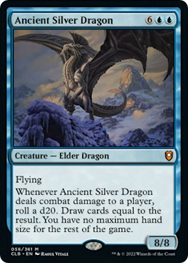 Image for Ancient Silver Dragon (56) [Commander Legends: Battle for Baldur's Gate] - Magic: The Gathering