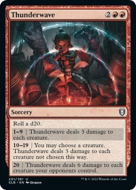 Image for Thunderwave (201) [Commander Legends: Battle for Baldur's Gate] - Magic: The Gathering