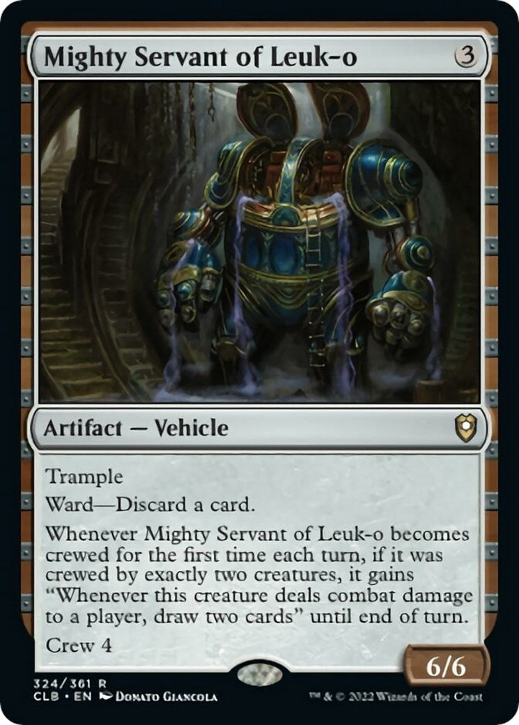 Image for Mighty Servant of Leuk-o (324) [Commander Legends: Battle for Baldur's Gate] - Magic: The Gathering