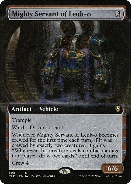 Image for Mighty Servant of Leuk-o (Extended Art) (598) [Commander Legends: Battle for Baldur's Gate] - Magic: The Gathering