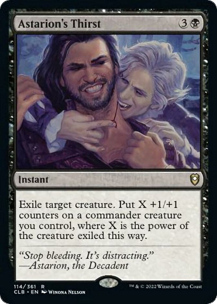 Image for Astarion's Thirst (114) [Commander Legends: Battle for Baldur's Gate] - Magic: The Gathering