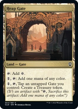 Image for Heap Gate (354) [Commander Legends: Battle for Baldur's Gate] - Magic: The Gathering