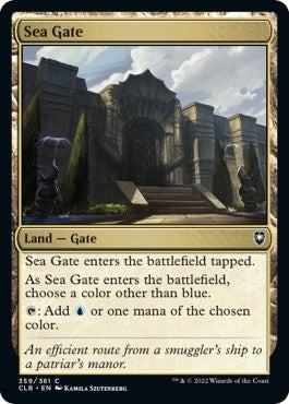 Image for Sea Gate (359) [Commander Legends: Battle for Baldur's Gate] - Magic: The Gathering
