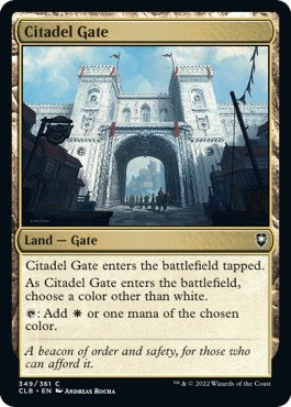Image for Citadel Gate (349) [Commander Legends: Battle for Baldur's Gate] - Magic: The Gathering