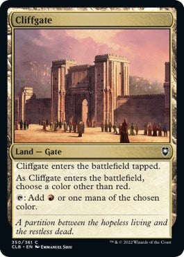 Image for Cliffgate (350) [Commander Legends: Battle for Baldur's Gate] - Magic: The Gathering