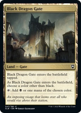 Image for Black Dragon Gate (347) [Commander Legends: Battle for Baldur's Gate] - Magic: The Gathering