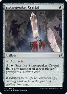 Image for Stonespeaker Crystal (338) [Commander Legends: Battle for Baldur's Gate] - Magic: The Gathering