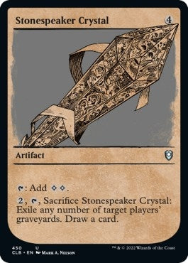 Image for Stonespeaker Crystal (Showcase) (450) [Commander Legends: Battle for Baldur's Gate] - Magic: The Gathering