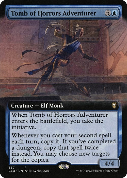 Image for Tomb of Horrors Adventurer (Extended Art) (567) [Commander Legends: Battle for Baldur's Gate] - Magic: The Gathering