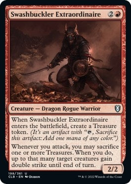 Image for Swashbuckler Extraordinaire (198) [Commander Legends: Battle for Baldur's Gate] - Magic: The Gathering