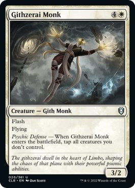 Image for Githzerai Monk (20) [Commander Legends: Battle for Baldur's Gate] - Magic: The Gathering