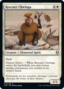 Image for Rescuer Chwinga (39) [Commander Legends: Battle for Baldur's Gate] - Magic: The Gathering