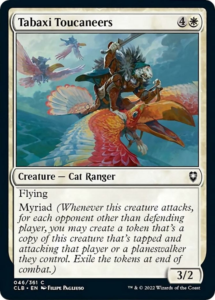 Image for Tabaxi Toucaneers (46) [Commander Legends: Battle for Baldur's Gate] - Magic: The Gathering