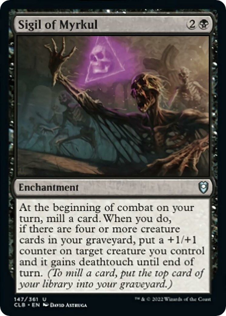 Image for Sigil of Myrkul (147) [Commander Legends: Battle for Baldur's Gate] - Magic: The Gathering