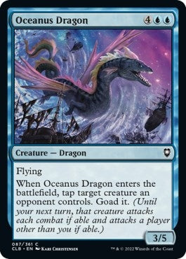 Image for Oceanus Dragon (87) [Commander Legends: Battle for Baldur's Gate] - Magic: The Gathering