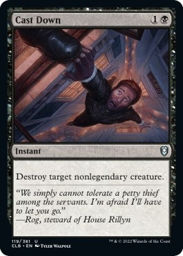 Image for Cast Down (119) [Commander Legends: Battle for Baldur's Gate] - Magic: The Gathering