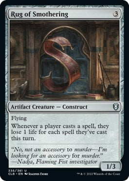 Image for Rug of Smothering (336) [Commander Legends: Battle for Baldur's Gate] - Magic: The Gathering
