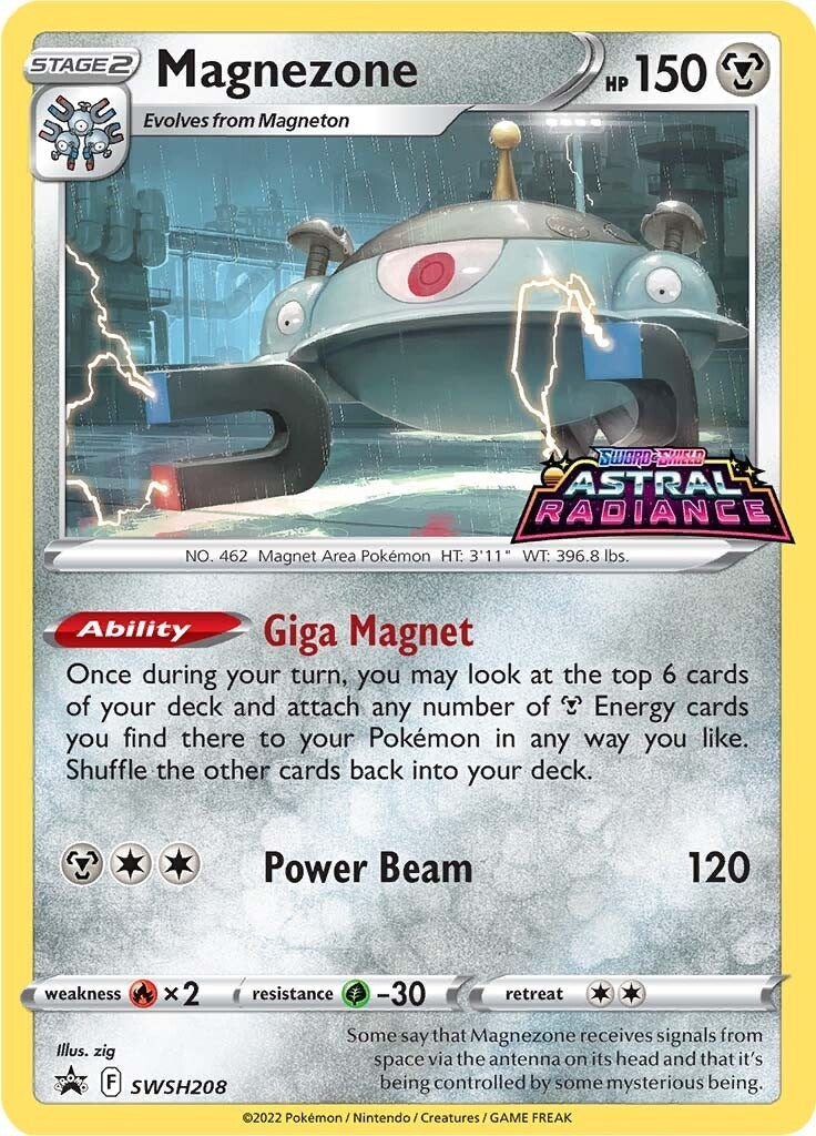 Image for Magnezone - SWSH208 (SWSH208) [SWSH: Sword & Shield Promo Cards] - Pokemon