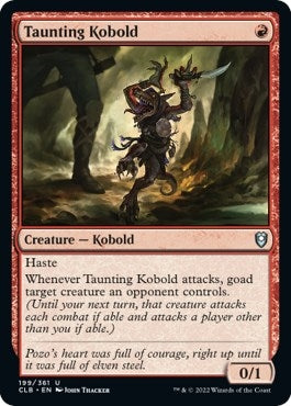 Image for Taunting Kobold (199) [Commander Legends: Battle for Baldur's Gate] - Magic: The Gathering