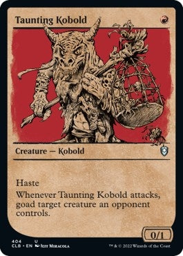 Image for Taunting Kobold (Showcase) (404) [Commander Legends: Battle for Baldur's Gate] - Magic: The Gathering