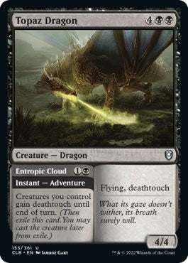 Image for Topaz Dragon (153) [Commander Legends: Battle for Baldur's Gate] - Magic: The Gathering