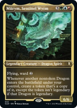 Image for Miirym, Sentinel Wyrm (Foil Etched) (542) [Commander Legends: Battle for Baldur's Gate] - Magic: The Gathering