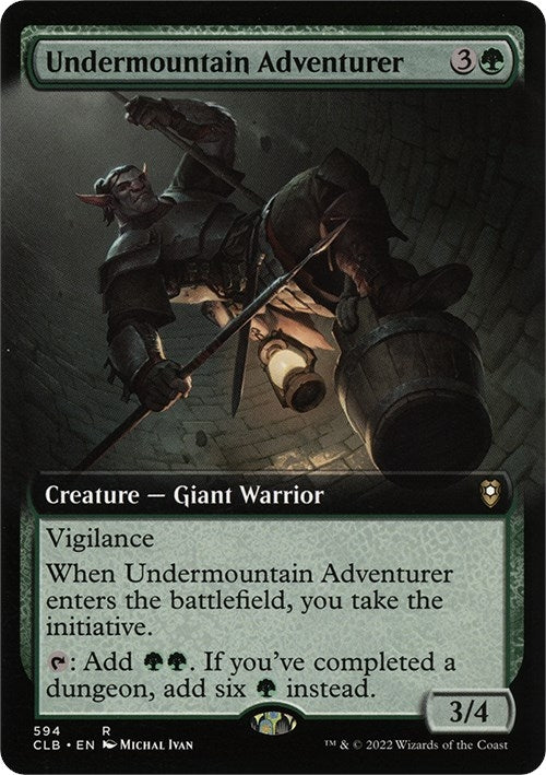 Image for Undermountain Adventurer (Extended Art) (594) [Commander Legends: Battle for Baldur's Gate] - Magic: The Gathering