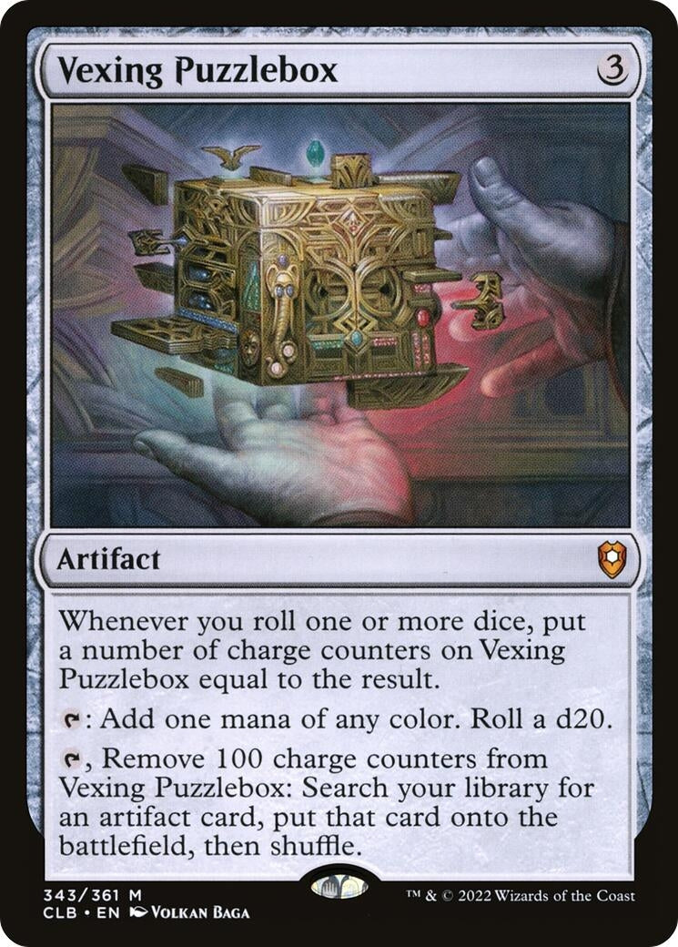 Image for Vexing Puzzlebox (343) [Commander Legends: Battle for Baldur's Gate] - Magic: The Gathering