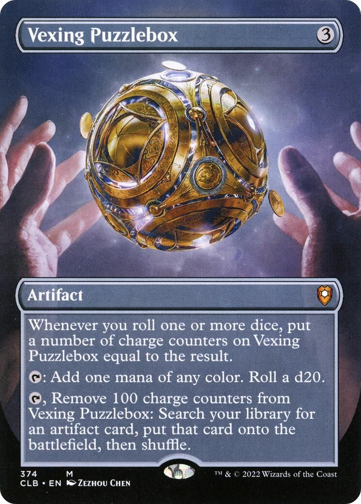 Image for Vexing Puzzlebox (Borderless) (374) [Commander Legends: Battle for Baldur's Gate] - Magic: The Gathering