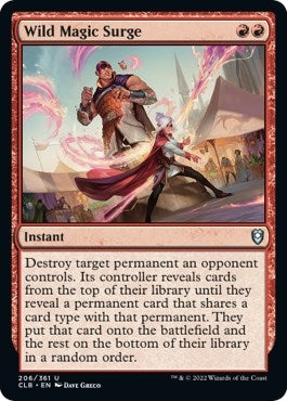 Image for Wild Magic Surge (206) [Commander Legends: Battle for Baldur's Gate] - Magic: The Gathering